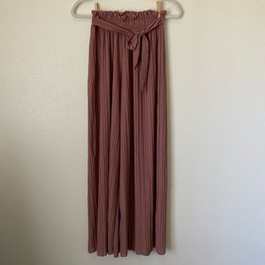 Blush Pink High Waisted Pants